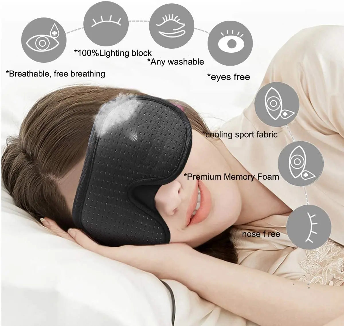 Dreamy Night Sleep Mask
