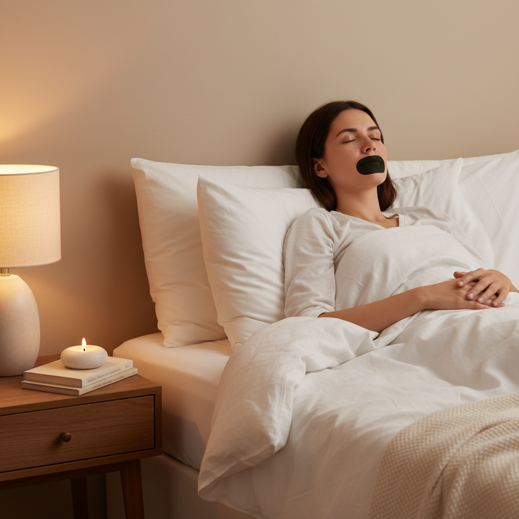 Female model full bed correct strips